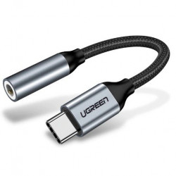 Adaptor audio USB-C la mini jack UGREEN de 3,5 mm