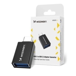Adaptor USB-C Wozinsky W10GY1S - USB-A 3.2 10Gb/s - Negru - Img 6