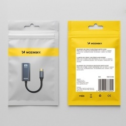 Adaptor Wozinsky WACH-01 USB-C - HDMI 4K 60Hz - Negru - Img 2