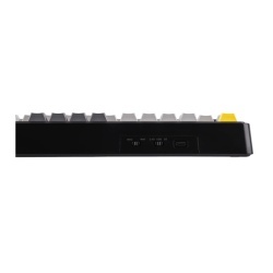 AJAZZ AK980 V2 Mechanical Keyboard TFT Screen Bluetooth ,2.4G Wireless ,Wired RGB, Grey-White-Yellow - Img 4