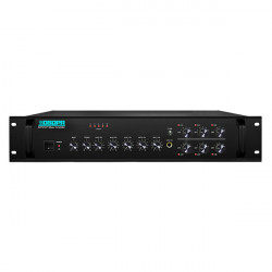 Amplificator 350W cu mixer DSPPA MP1010P, 6 zone, 2Mic si 3AUX, 100V & 4-16 Ohmi