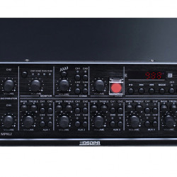 Amplificator cu mixer MATRIX 4x120W DSPPA MP912, cu player USB / Bluetooth