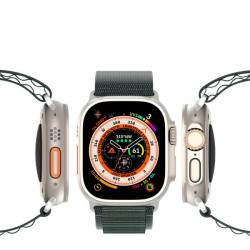 Apple Watch 8 / 7 / 6 / SE / 5 / 4 / 3 / 2 / 1 (41, 40, 38 mm) Curea Dux Ducis Versiune GS Curea sport - Verde - Img 4
