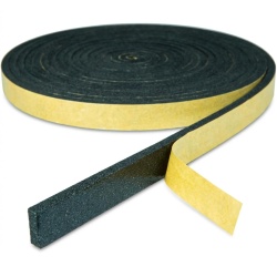 Bandă de Etanșare Autoadezivă pentru Plite Electrice și Vitroceramice, Cauciuc EPDM Cellular 3 m x 9 mm x 2 mm, Rezistentă la Temperaturi Înalte (-40°C la +120°C), Garnitură de Montaj pentru Blat de Bucătărie