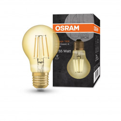 Bec LED vintage (decorativ) Osram 1906 A, E27, 6.5W (55W), lumina alba calda (2400K) - Img 3