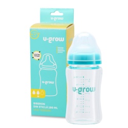 Biberon de sticla180 ml+2 tetine extra - Img 4