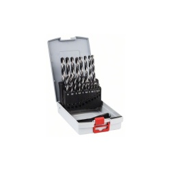 Bosch ProBox HSS twist drill set PointTeQ, 135 °, 19 pieces