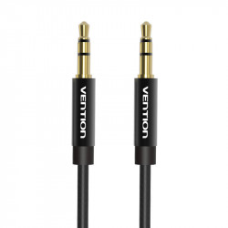 Cablu audio Vention BAGBH 3,5mm 2m, metal negru