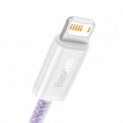 Cablu Baseus Dynamic USB la Lightning, 2,4 A, 2 m (violet) - Img 4