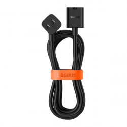 Cablu Baseus PowerCombo/prelungitor cu mini-priza de alimentare 1m negru (adaptor de alimentare UE si Marea Britanie) (PSMN000301) - Img 8