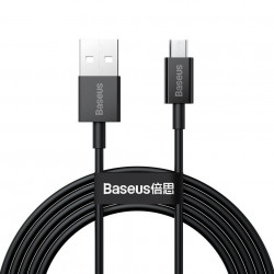 Cablu Baseus Superior Series USB la micro USB, 2A, 2m (negru)