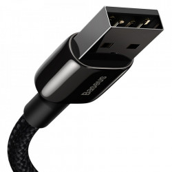 Cablu Baseus Tungsten USB - Lightning 2,4 A 1 m black (CALWJ-01) - Img 5