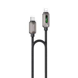 Cablu Date si Incarcare USB-C - Lightning Yesido CA199, 27W, 1.2m, Negru