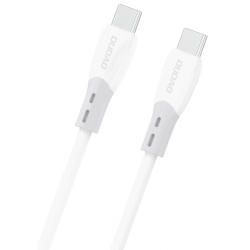 Cablu Date si Incarcare USB-C - USB-C Dudao L25SC, 60W, 2m, Alb
