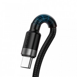 Cablu de date Baseus Cafule HW Quick Charging USB Double-sided Blind Interpolation For Type-C 40W 1m Gri+Negru - Img 5
