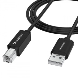 Cablu Imprimanta WZK WKDDY3S, USB-A - USB-B, 2m, Negru