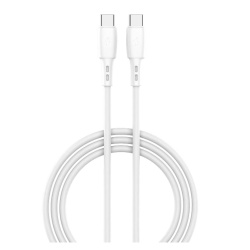 Cablu Lemontti Fast Charge 1.2m, 65W alb