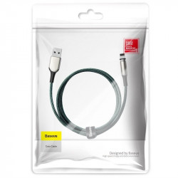 Cablu magnetic Baseus Zinc Lightning USB 2A 1m verde - Img 5