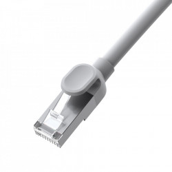 Cablu patchcord Baseus Ethernet RJ45 Cat 6 UTP 1000Mbps 0,5 m gri (PCWL-F0G) - Img 2