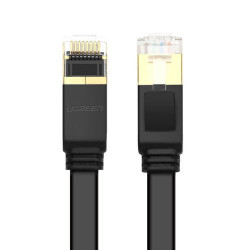 Cablu plat Ugreen Ethernet RJ45 Cat 7 STP LAN 10 Gbps 10m Black (NW106 11265) - Img 7