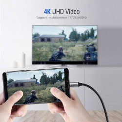 Cablu USB-C la HDMI UGREEN 4K UHD 1,5m (negru) - Img 2