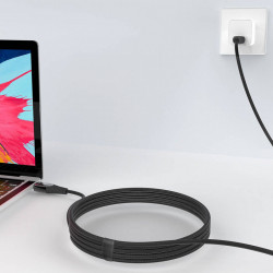 Cablu USB-C la USB-C BlitzWolf BW-FC1, 96W, 5A, 1.8m (negru) - Img 3