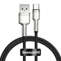 Cablu USB la USB-C Baseus Cafule, 40W, 1m (black)