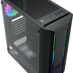 Carcasa AQIRYS Mizar ARGB, Mid-Tower, fara sursa, ATX, Black - Img 11