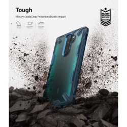 Carcasa Ringke Fusion X Xiaomi Redmi Note 8 Pro Space Blue - Img 5