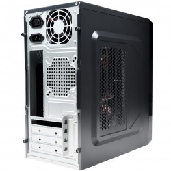 Carcasa Spacer, New Mercury, ventilor 12cm, HD audio, ATX Mid-Tower,sursa 500W Black - Img 4