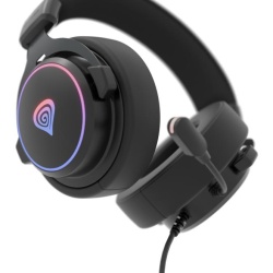 Casti cu fir Genesis Neon 764 negru - Img 17