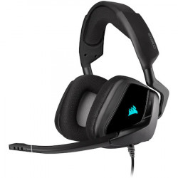 Casti gaming Corsair Void ELITE RGB, surround 7.1, USB, Negru