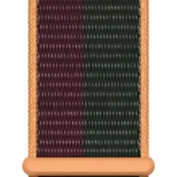 Curea Apple Watch Sport Loop, 41mm, Dark Cherry/Forest Green - Img 3