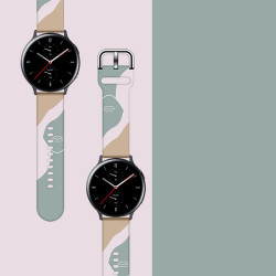 Curea de schimb Moro pentru Samsung Galaxy Watch 42mm camo negru (17) - Img 2