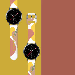 Curea de schimb Moro pentru Samsung Galaxy Watch 42mm camo negru (6) - Img 2