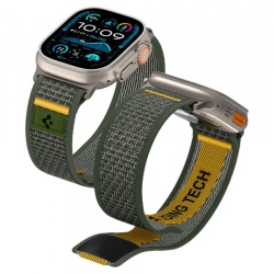 Curea Spigen Athlex Air pentru Apple Watch 49mm / 46mm / 45mm / 44mm Series, Verde