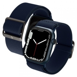 Curea Spigen Lite Fit pentru Apple Watch 49mm / 46mm / 45mm / 44mm Series, Bleumarin AMP02287