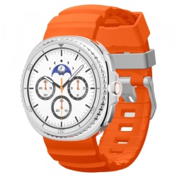 Curea Spigen WBS2 pentru Samsung Galaxy Watch 8 Classic / Watch8 44mm / Watch 8 40mm, Portocalie