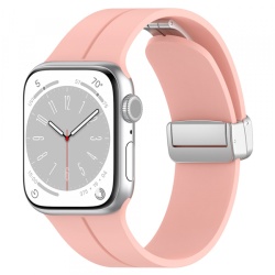 Curea Techsuit W011 pentru Apple Watch 41mm / 40mm / 38mm Series, Roz