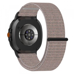 Curea Techsuit W054 pentru Samsung Galaxy Watch 8 Classic / Watch8 44mm / Watch 8 40mm, Roz