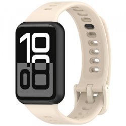 Curea Techsuit W081 pentru Honor Band 11 / 11 Pro, Bej Deschis