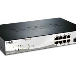 DLINK SW 8P-GB POE+ 2CMB SMART RM