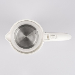 Fierbător Electric Pliabil din Silicon BL03, Capacitate 600 ml, 600W, Alb/Gri, Ideal pentru Călătorii și Acasă - Img 6