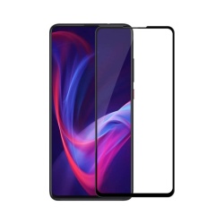 Folie Sticla Full Cover Full Glue 6d Upzz Xiaomi Mi 9t Pro / Mi 9t Cu Adeziv Pe Toata Suprafata Foliei Neagra