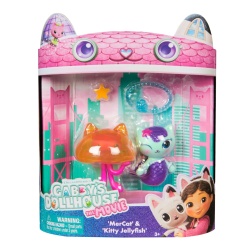 GABBYS DOLLHOUSE FILMUL SET 2 FIGURINE MERCAT SI PISICUTA MEDUZA SI ACCESORII - Img 1