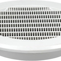 Grilă de Ventilație Rotundă din Plastic cu Protecție Împotriva Insectelor, Diametru 125 mm, Alb - Img 6