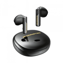 Handsfree Bluetooth Monster N-Lite 209, TWS, Negru