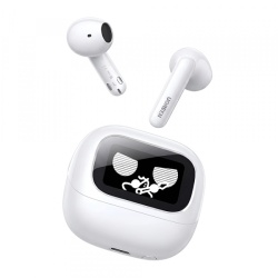 Handsfree Bluetooth UGREEN HiTune H6 Magic WS216 (65386), TWS, ANC, MultiPoint, Alb