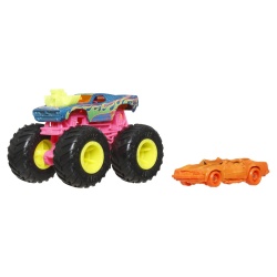HOT WHEELS MONSTER TRUCK SI MASINUTA METALICA RODGER DODGER VERDE - Img 3