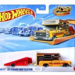 HOT WHEELS TRACK FLEET MASINA FLOTA CHEVY SILVERADO DRIFTCATION SCARA 1 LA 64